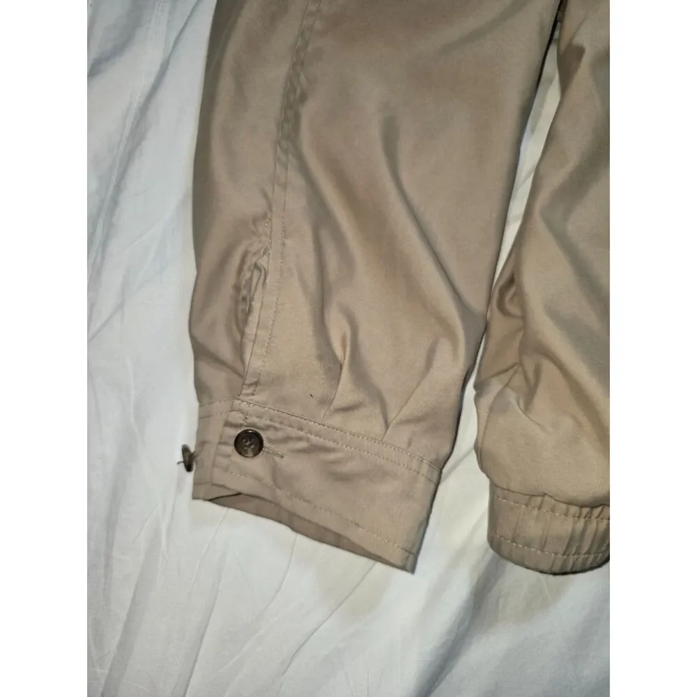Polo Ralph Lauren Men Tan Harrington Jacket Size XXL Cotton Lined Zip Front - 95